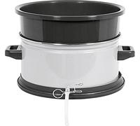 Ensemble combiné extracteur de jus KOCHSTAR Ø35cm gris pierre/blanc