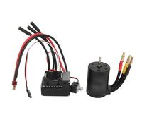 Ensemble combiné moteur sans balais 3650 et régulateur électronique de vitesse 60 A, moteur sans balais à couple élevé, 4 pôles et 12 rainures, avec régulateur électronique de (3900 kf)