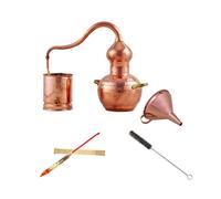 Ensemble complet Alambic, Distillateur, Appareil distillation - Cuivre, 2 litres