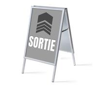 ensemble Complet Chevalet A1 Sortir Grise Français