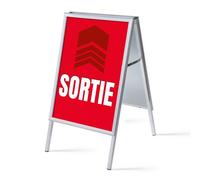 ensemble Complet Chevalet A1 Sortir Rouge Français