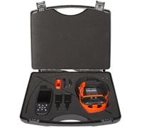 Ensemble complet traceur GPS - NUM'AXES - CANICOM GPS 2 - Noir / Orange