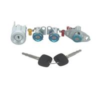 Ensemble Complet Cylindre Baril Serrure Coffre Porte Interrupteur D'allumage Compatible Avec Toyota Pour Corolla AE110 1996-2002 OE 6905212340 AL071 Serrure d'allumage Direction