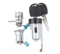 Ensemble Complet Cylindre Serrure Porte Interrupteur D'allumage Baril Verrouillage Coffre Compatible Avec Chevy Pour Sail 2e Génération 2010-2014 9017551 Contact Antivol Direction