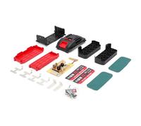 Ensemble complet d ' assemblage de bloc de batterie 21700, comprenant un bloc de batterie de perceuse et de tournevis en papier sûr et isolant