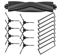 Ensemble complet d'accessoires pour aspirateur Mova S10 Plus S10 - Brosse à rouleau, sacs à poussière, serpillères, chiffons d'entretien