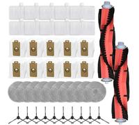 Ensemble complet d'accessoires pour Blaupunkt, brosses latérales pour aspirateur Bluebot, filtres, serpillères, brosses à rouleaux et sacs à poussière