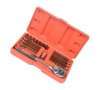 Ensemble complet de 16 clés Torx à motif étoile pour travaux automobiles lourds, kit d'outils pour réparation automobile