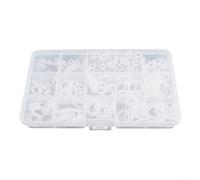 Ensemble complet de 225 joints toriques en silicone pour une étanchéité fiable dans les hydrocarbures aromatiques chlorés de poids moléculaire élevé