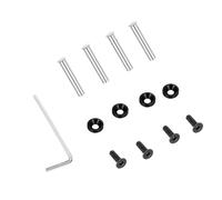 Ensemble complet de 4 pièces, boîtier d ' ordinateur, carte vidéo, radiateur, ventilateur de refroidissement à eau, vis allongées, assortiment de vis de ventilateur pour boîtier d ' ordinateur