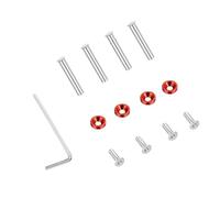 Ensemble complet de 4 pièces, boîtier d ' ordinateur, carte vidéo, radiateur, ventilateur de refroidissement à eau, vis allongées, assortiment de vis de ventilateur pour boîtier d ' ordinateur