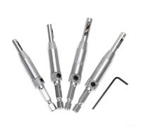 Ensemble complet de 58 pièces pour outils électriques - Carotteuse pour porte - Charnières et outils de centrage (5 paquets)