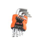 Ensemble complet de 9 outils de type L en acier résistant à l'usure pour travaux mécaniques