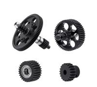 Ensemble complet de boîtes de vitesses en métal, engrenage de Transmission Compatible avec 1/10 RC chenille OP 87T, engrenage droit 20T, pignon