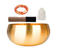 Ensemble Complet De Bols Sonores Tibétains Avec Coussin De Marteau En Cuir Véritable Et De Transport Pour La Méditation Le Yoga Les Conseils Sonores Bol Chantant En Laiton Fabriqué À La Main