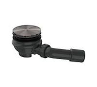 Ensemble complet de bonde Hansgrohe AXOR Staro 42542340 pour receveur de douche, chrome noir brossé