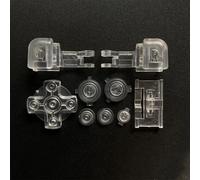 Ensemble Complet De Boutons En Plastique Pour Boy Advance Sp,Démarrage Et Arrêt,Kit De Boutons L R,D Pad,Délibérément,Gba Sp A B Select - Type Clear