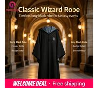 Ensemble complet de cape magique pour Halloween, comprenant une écharpe et un nœud, pour enfants et adultes, idéal pour les fêtes à thème, les jeux de rôle et les déguisements. Cadeau parfait. Green w
