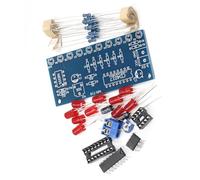 Ensemble Complet de Circuits de Chasse à lumière LED, Ensemble de Pratique de soudage, Projet Fluide pour Les projets scientifiques, Pratique de la lumière