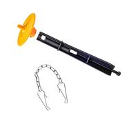 Ensemble complet de composants de rechange pour valves de toilettes - Réservoirs simples - Couvercle solide - Mécanisme de chasse d'eau