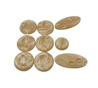 Ensemble complet de coussinets de rechange en acrylique pour saxophone pour réponse et durée de vie prolongée, accessoires de touches