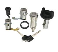 Ensemble Complet De Cylindre De Serrure Coffre De Porte Baril De Commutateur D'allumage Compatible Avec Buick Pour Regal 2.5L 3.0L 1997-2004 12398552 12398561 verrou commutateur d'allumage