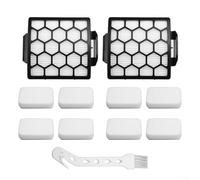 Ensemble complet de filtres HEPA pour aspirateurs Shark avec filtres en mousse et feutre pour une performance optimale