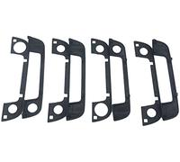 Ensemble complet de housses de poignée de porte extérieure pour BMW Série 3 5 7 E36 E34 E32 avec joints en caoutchouc + couvercle de poignée de porte