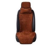 Ensemble complet de housses de siège de voiture - 1 housse de siège de voiture - Tendance d'hiver - Nano velours - Pour Peugeot 307 - Café