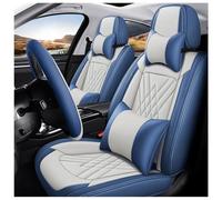 Ensemble complet de housses de siège de voiture de luxe 5 places pour Peugeot 5008 III (Phase I, 2024) à partir de 2025 - Couverture complète en cuir sur mesure - Protections intérieures des sièges