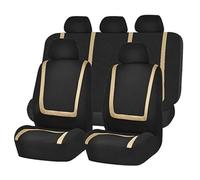 Ensemble Complet de Housses Siege Auto pour Volkswagen VW UP 2011-2023,Lavable Couvre Sieges pour Avant Et Arrière,A/Beige
