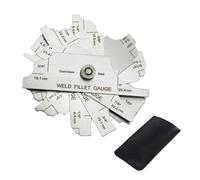 Ensemble complet de jauges de soudure convenant pour une inspection précise de la soudure, des mesures de fabrication en jauges de soudage métriques et pouces
