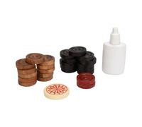 Ensemble complet de jetons Carrom, MB onomique - jetons simples et pratiques - 2101
