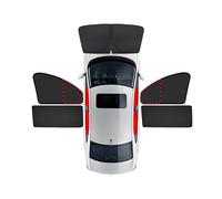Ensemble Complet de Pare-Soleil pour Voiture, pour VW Lavida Pure Electric 2019+ Accessoires pour Pare-Soleil Pliables, isolants Thermiques et Anti-UV,D