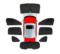Ensemble Complet de Pare-Soleil pour Voiture, pour VW Lavida Pure Electric 2019+ Accessoires pour Pare-Soleil Pliables, isolants Thermiques et Anti-UV,G