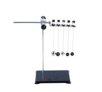 Ensemble complet de pendule unique avec support, 5 pendules, boule de démonstration de vibrations, période de gravité, mécanique, appareil d'expérimentation, instrument d'enseignement