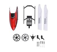 Ensemble complet de pièces de rechange pour hélicoptère XK K110S RC, comprenant un train d'atterrissage auvent, un plateau cyclique, un clip de rotor d'hélice, des bielles