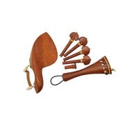 Ensemble complet de pièces for violon, accessoires en ébène, taille 4/4, mentonnière, cordier, chevilles, piquet Pour Violon(Jujube wood)
