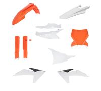 Acerbis Kit de carénages 10 pièces Orange/Blanc pour KTM 250 SX 2T 2023-2024