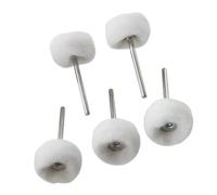 Ensemble complet de pointes de polissage en feutre de laine pour un polissage précis, un travail détaillé du métal et du verre, des bijoux et des travaux manuels