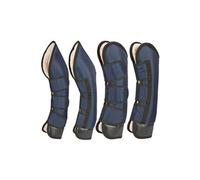 Kerbl Guêtres de transport 32452 – Set de 4 pour Demi-Sang, Bleu foncé