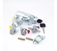 Ensemble Complet de Serrure de Porte, de contacteur d'allumage, de Barillet, de Coffre, de hayon, antivol pour Voiture (Ensemble Complet)