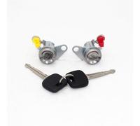 Ensemble Complet de Serrure de Porte, Interrupteur d'allumage, Barillet, Coffre, hayon, antivol (Verrouillage DE Porte)