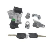 ENSEMBLE COMPLET DE SERRURE INTERRUPTEUR D'ALLUMAGE SERRURE DE PORTE BARIL TRANS 2 CLÉS AVEC 46 PUCE for 06-08 AL036(Complete Set)