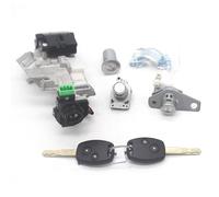 Ensemble Complet de serrures : contacteur d’allumage, Barillet de Serrure de Porte, boîte de Vitesses, 2 clés. Puce 46 pour Honda Civic 2006-2008 (Ensemble Complet).