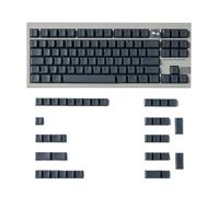 Ensemble Complet de Touches de Clavier japonaises Noires PBT Cherry | Légendes japonaises sublimées à chaud. Convient aux planches 61-96 % et TKL. Couverture complète des touches.(Zelda)