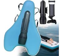 Ensemble complet de trottinette sous-marine et bodyboard : puissance 500 W, 3-7 km / h, 10 000 mAh (130 min), plongée de 40 m, poignée à détachement rapide, durable - Votre partenaire de natation