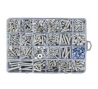 Ensemble complet de vis Essential Collection Clous de fixation pour la maison et une utilisation professionnelle dans divers projets Vis de réparation à domicile