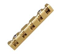 Ensemble complet d'écrous à rouleaux réglables en laiton pour basse électrique Améliorations avec clé à molette avec plaque