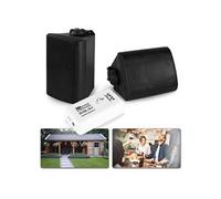 Ensemble d'enceintes Bluetooth - POWER DYNAMICS - BT10 - 2x 15 Watts - Noir - Sans fil